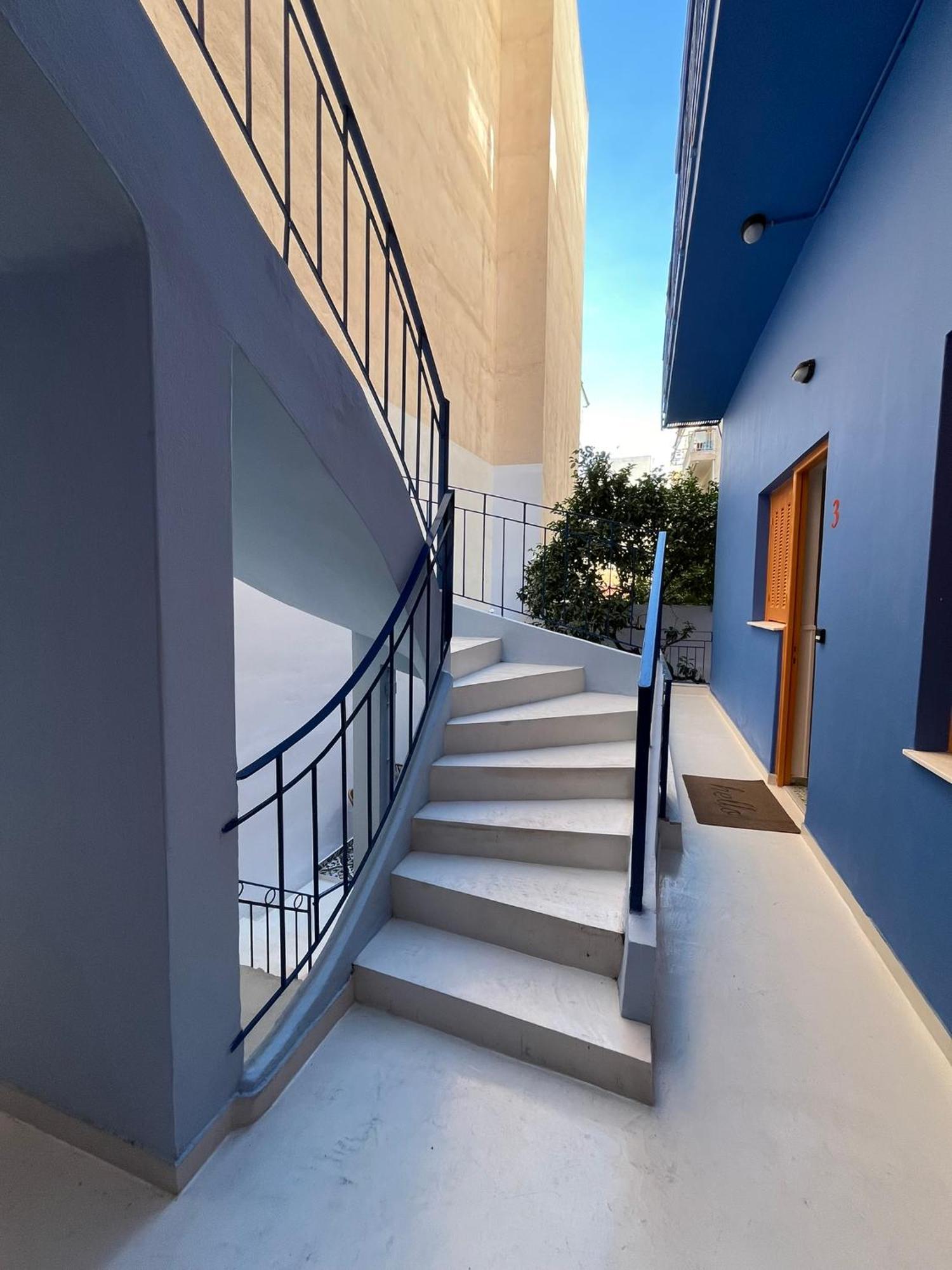 The Blue House Athens Apart otel Dış mekan fotoğraf